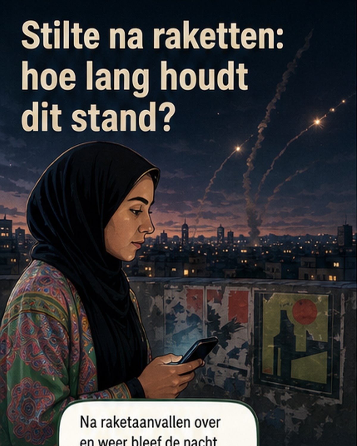 Rust na raketaanvallen Iran en Israël