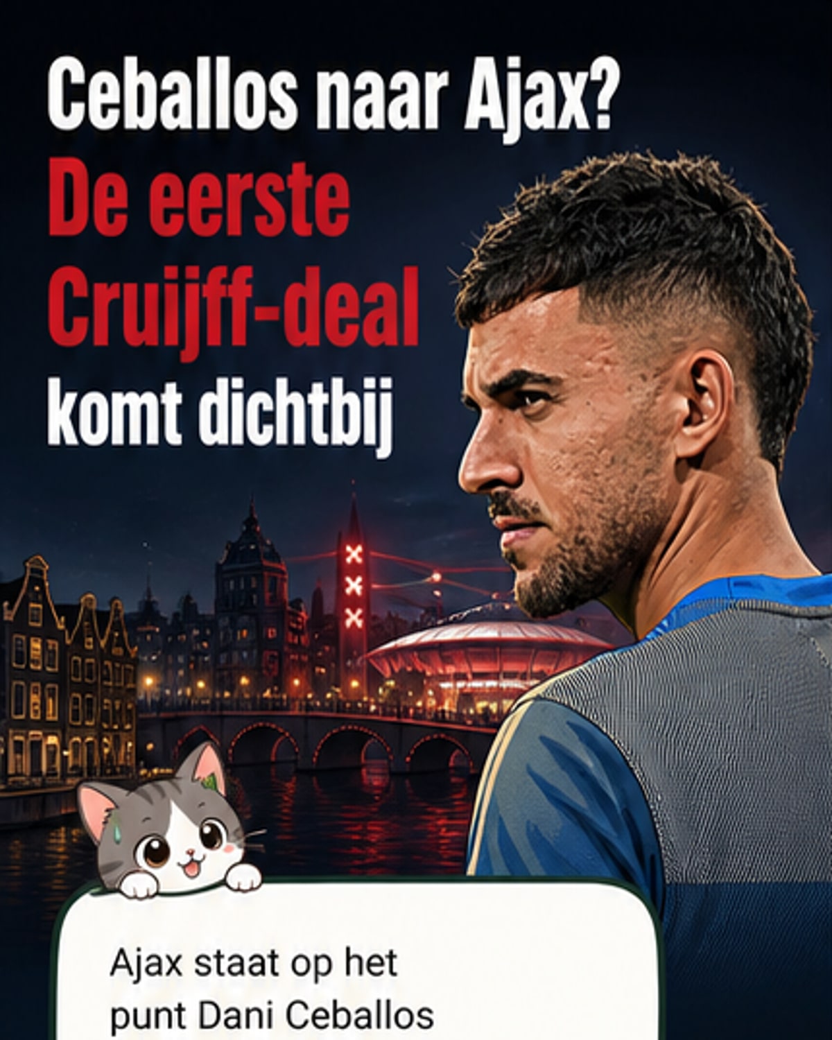 Ajax haalt Ceballos van Real Madrid