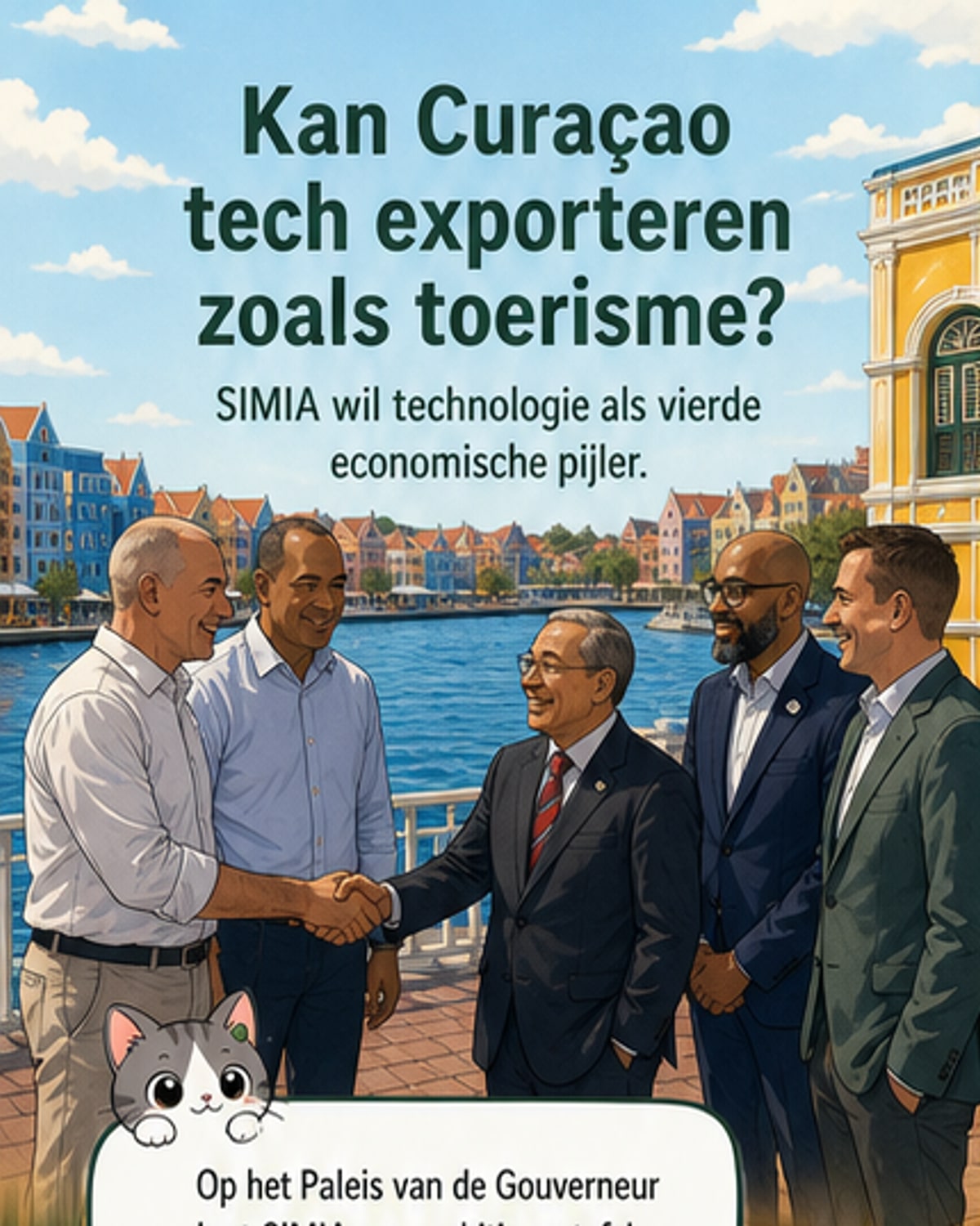 Technologie als vierde pijler van Curaçao