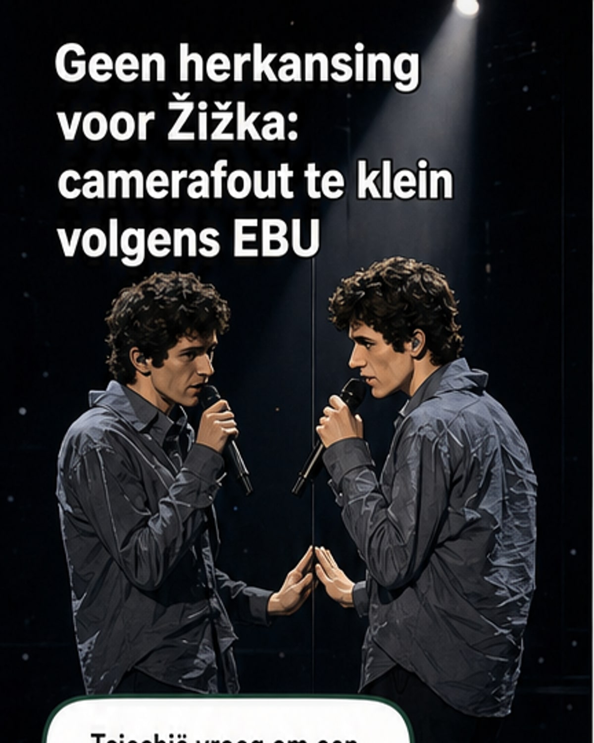 Tsjechië mag finale-optreden niet herkansen