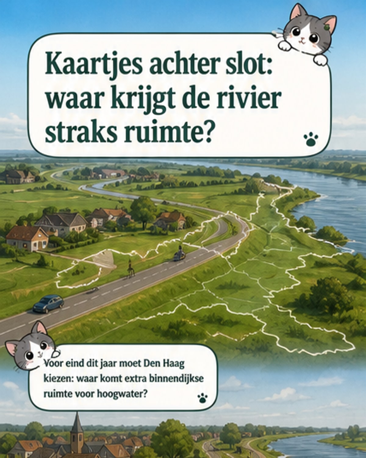 Geheime plannen voor rivierveiligheid