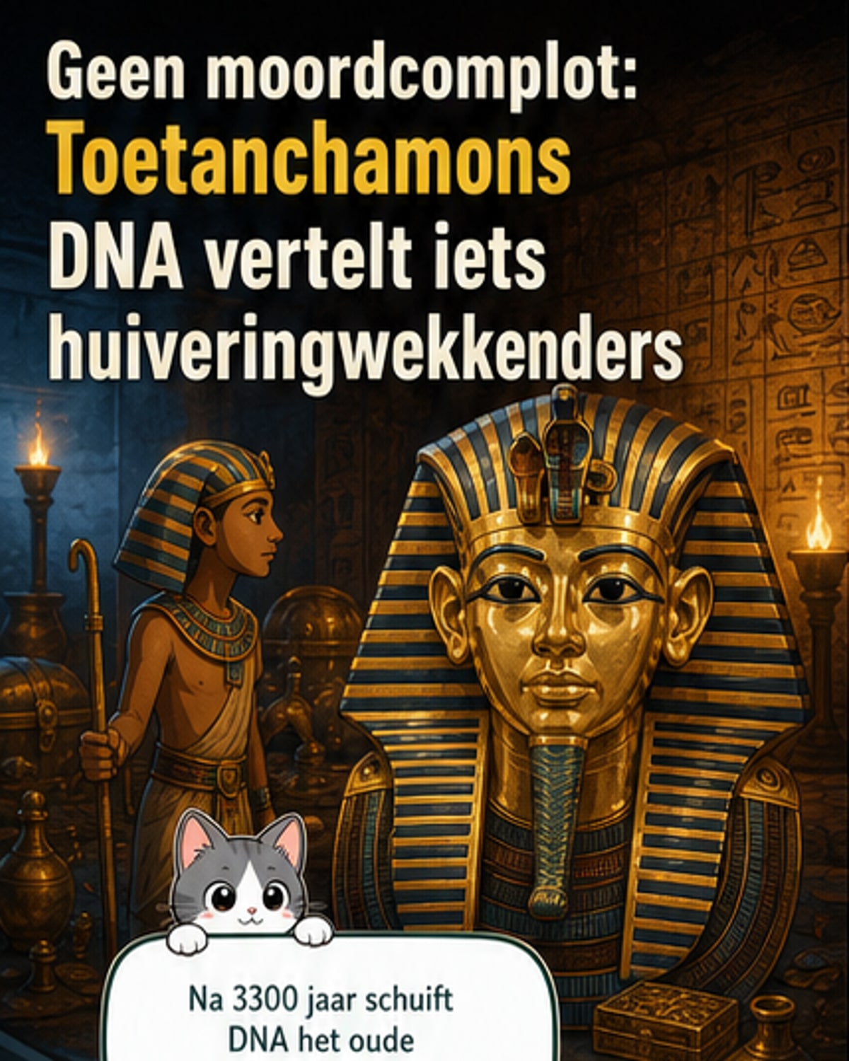 DNA onthult het ware lot van Toetanchamon
