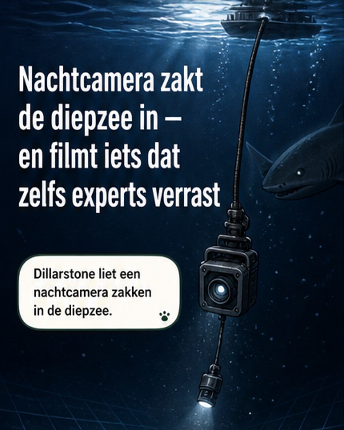 Nieuwe diepzeevondsten met nachtcamera