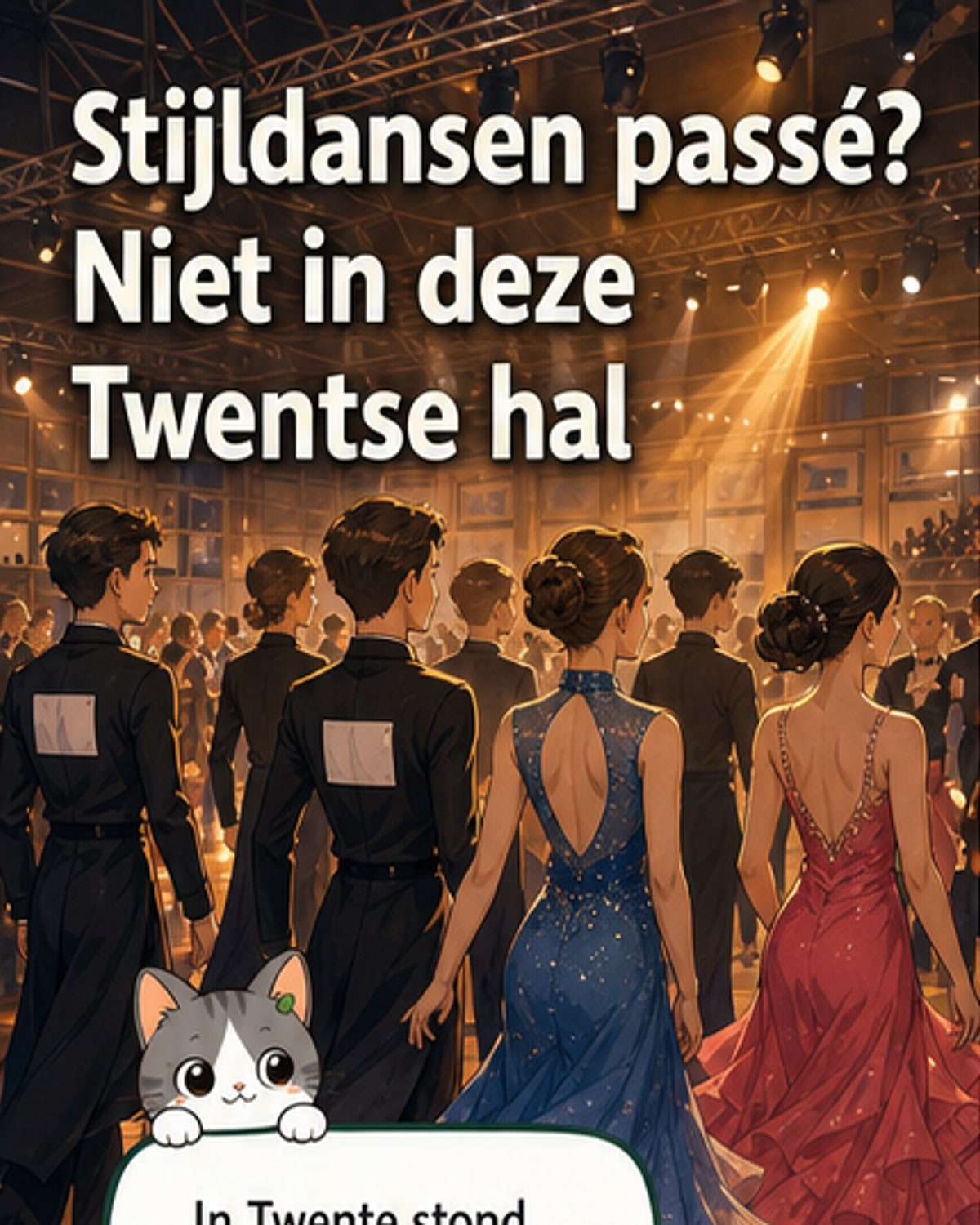 700 jonge dansers in Twentse hal