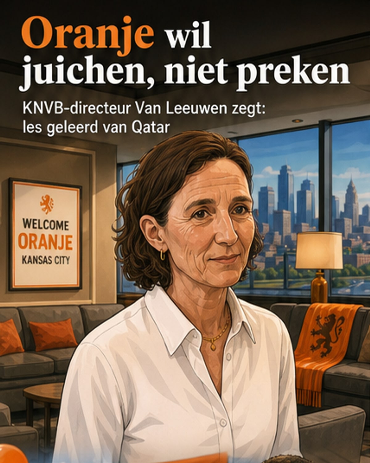 Geen dominee meer op het WK