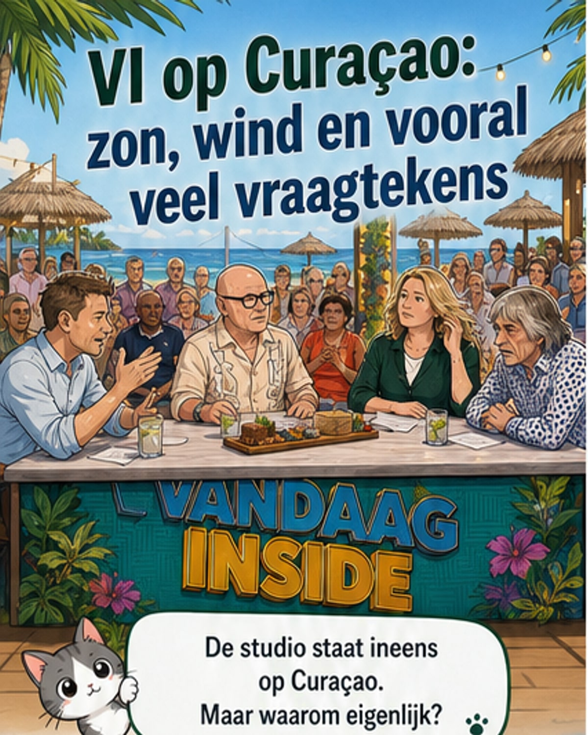 Vandaag Inside op Curaçao: geen aanleiding?