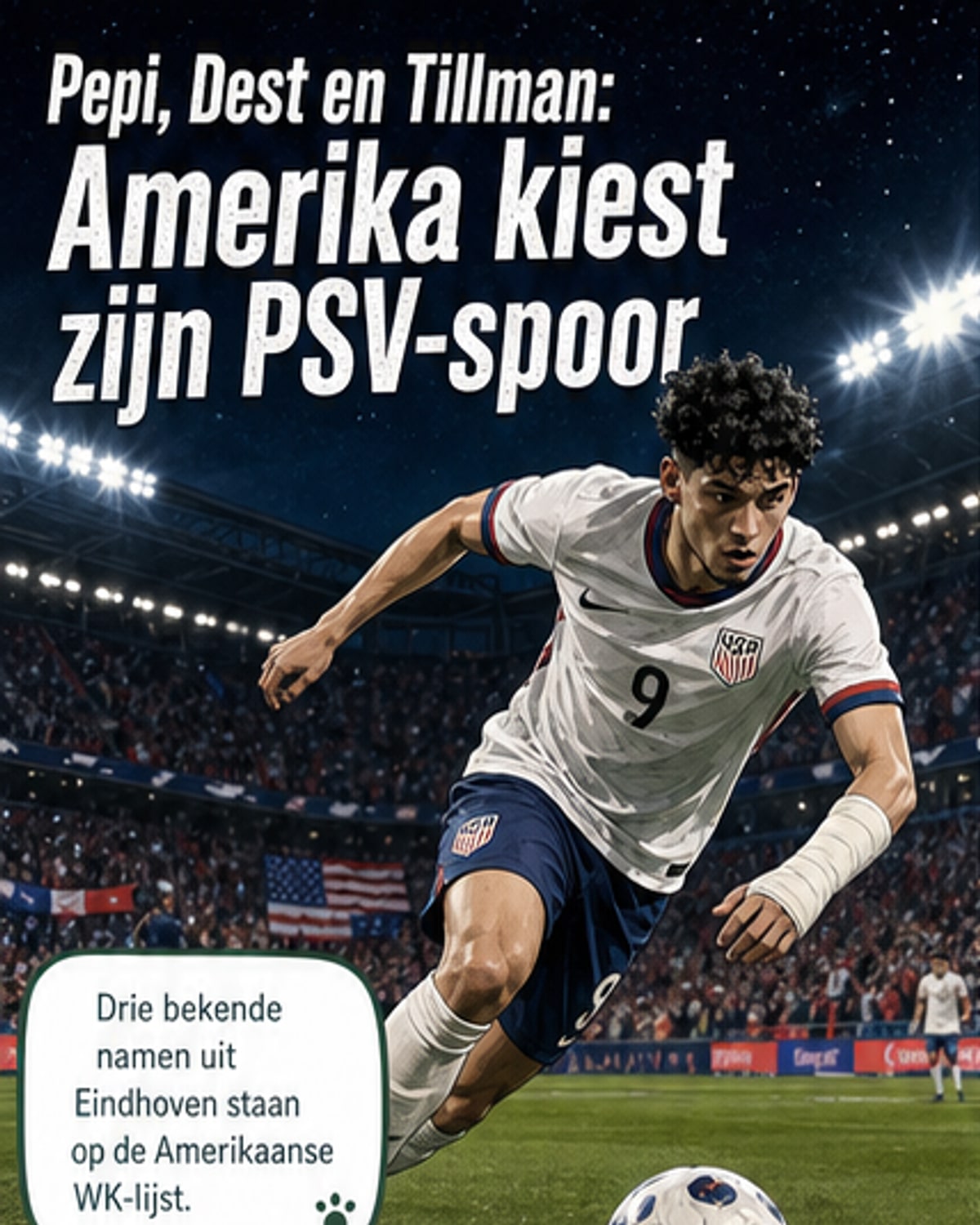 Amerikaanse WK-droom met PSV-toppers