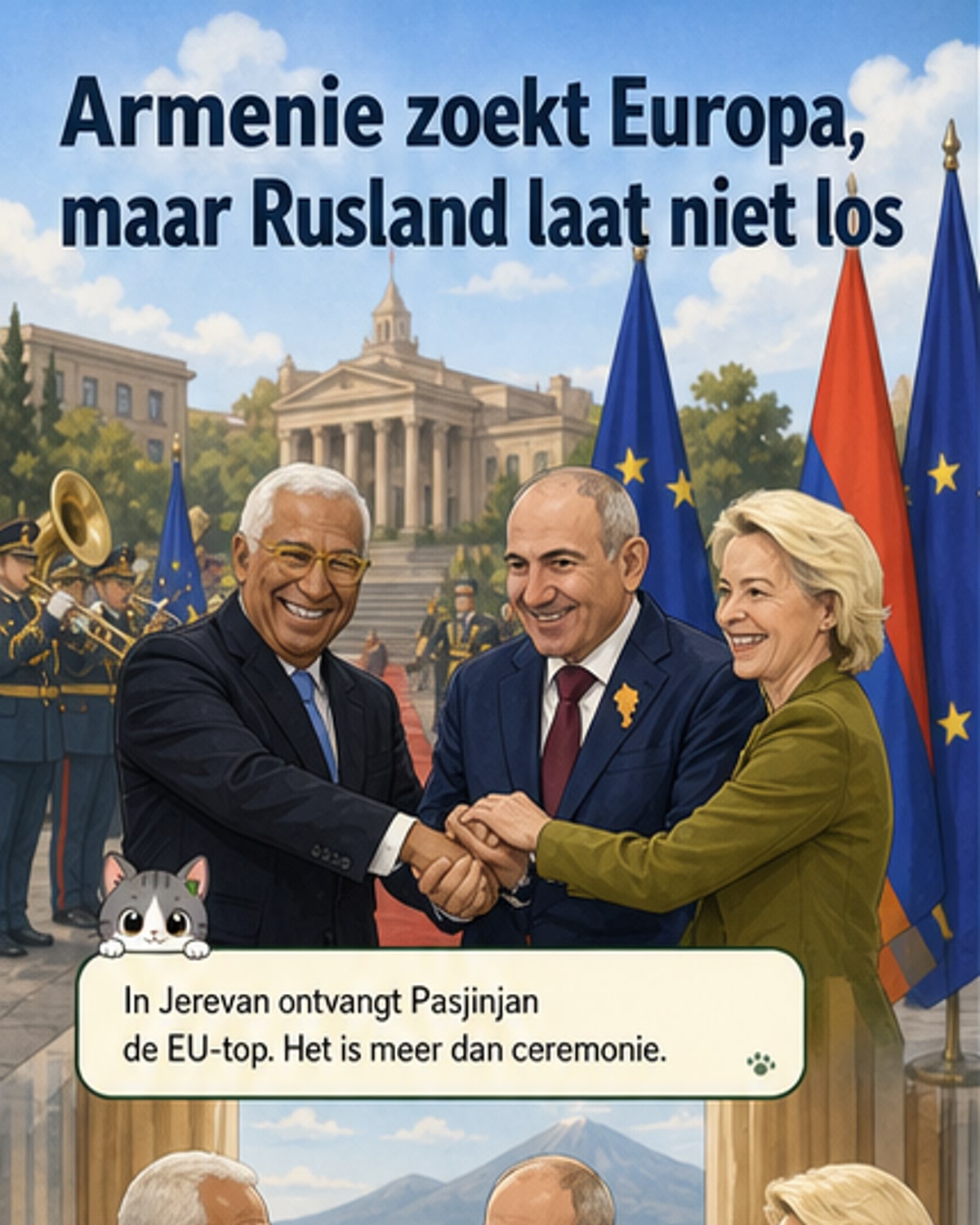Armenië zoekt nieuwe bondgenoot in EU