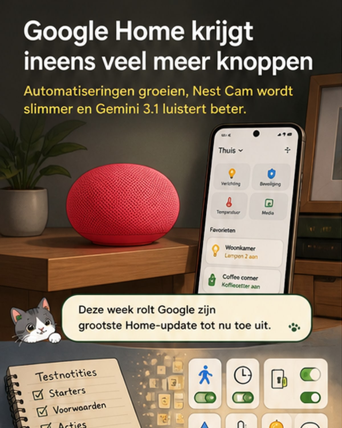 Google Home krijgt grootste update
