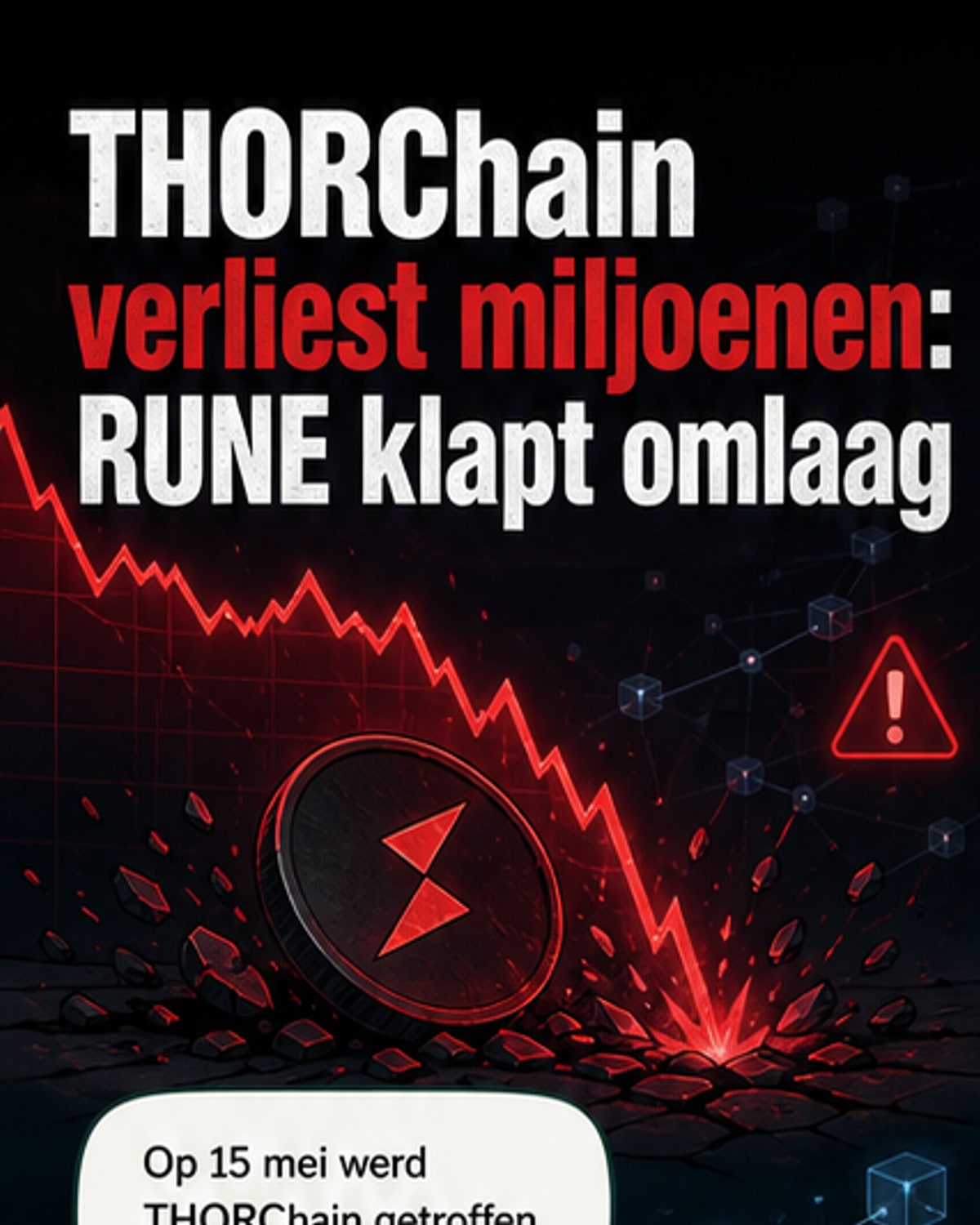 THORChain gehackt: 8,6 miljoen euro buitgemaakt