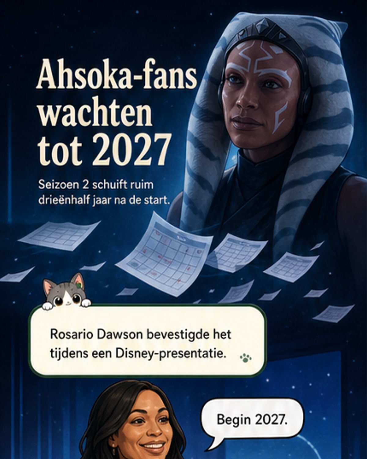 Ahsoka-seizoen 2 uit eind 2027