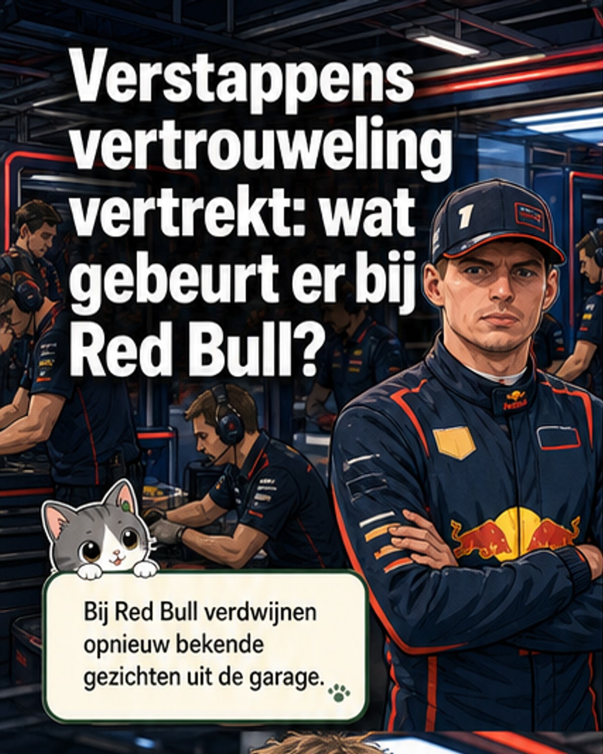 Vertrappens trouwe monteur stopt bij Red Bull