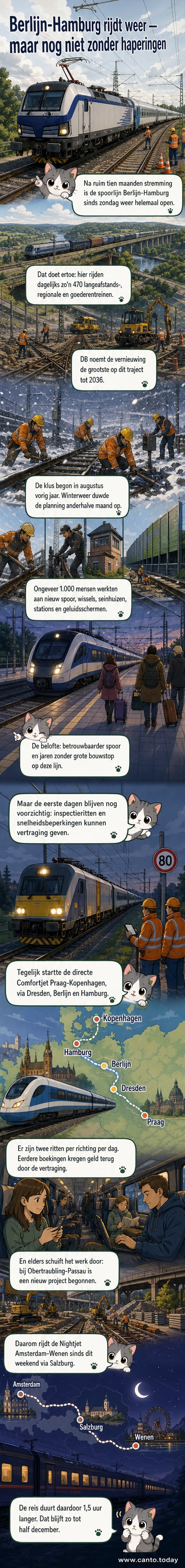 Een moderne hogesnelheidstrein rijdt door een groene landschap, gefotografeerd door Deutsche Bahn AG / Volker Emersleben