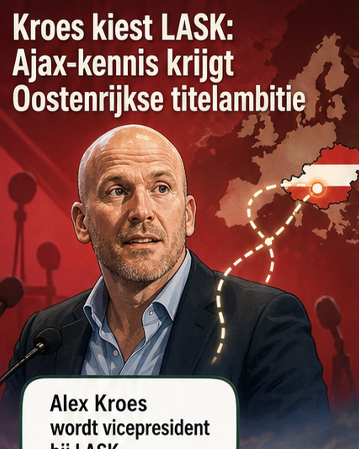 Nederlandse voetbalbaas naar Oostenrijkse topclub