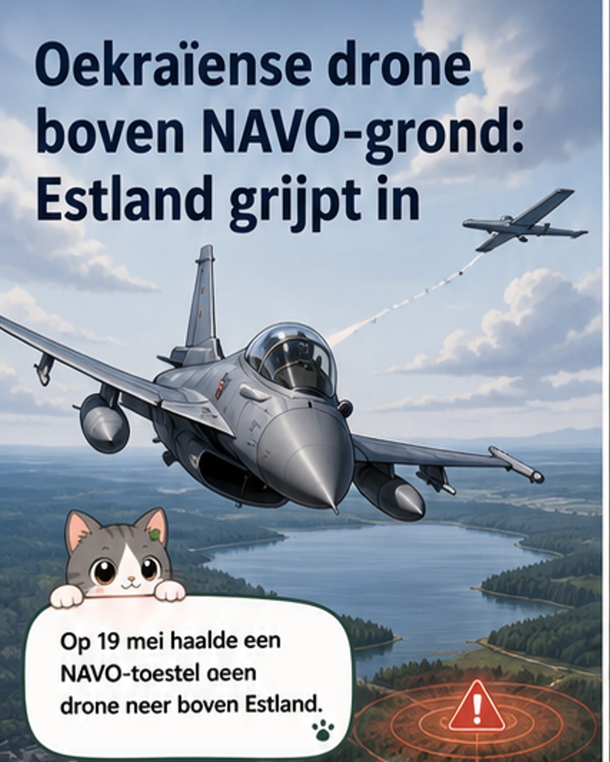NAVO-gevecht boven Estland
