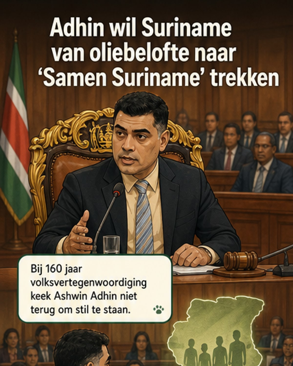 ‘Samen Suriname’ als nieuwe basis