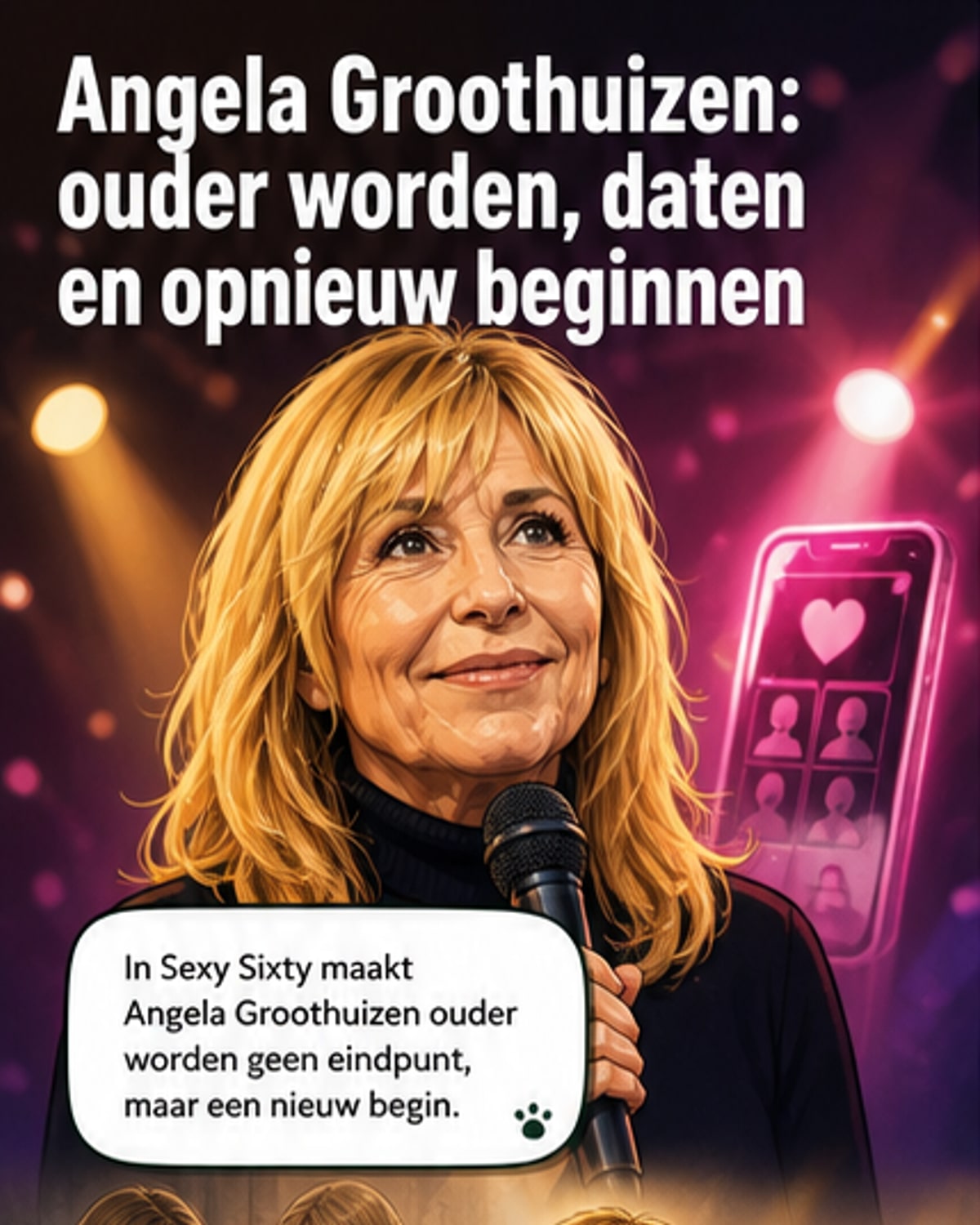 Angela Groothuizen over jongere dates