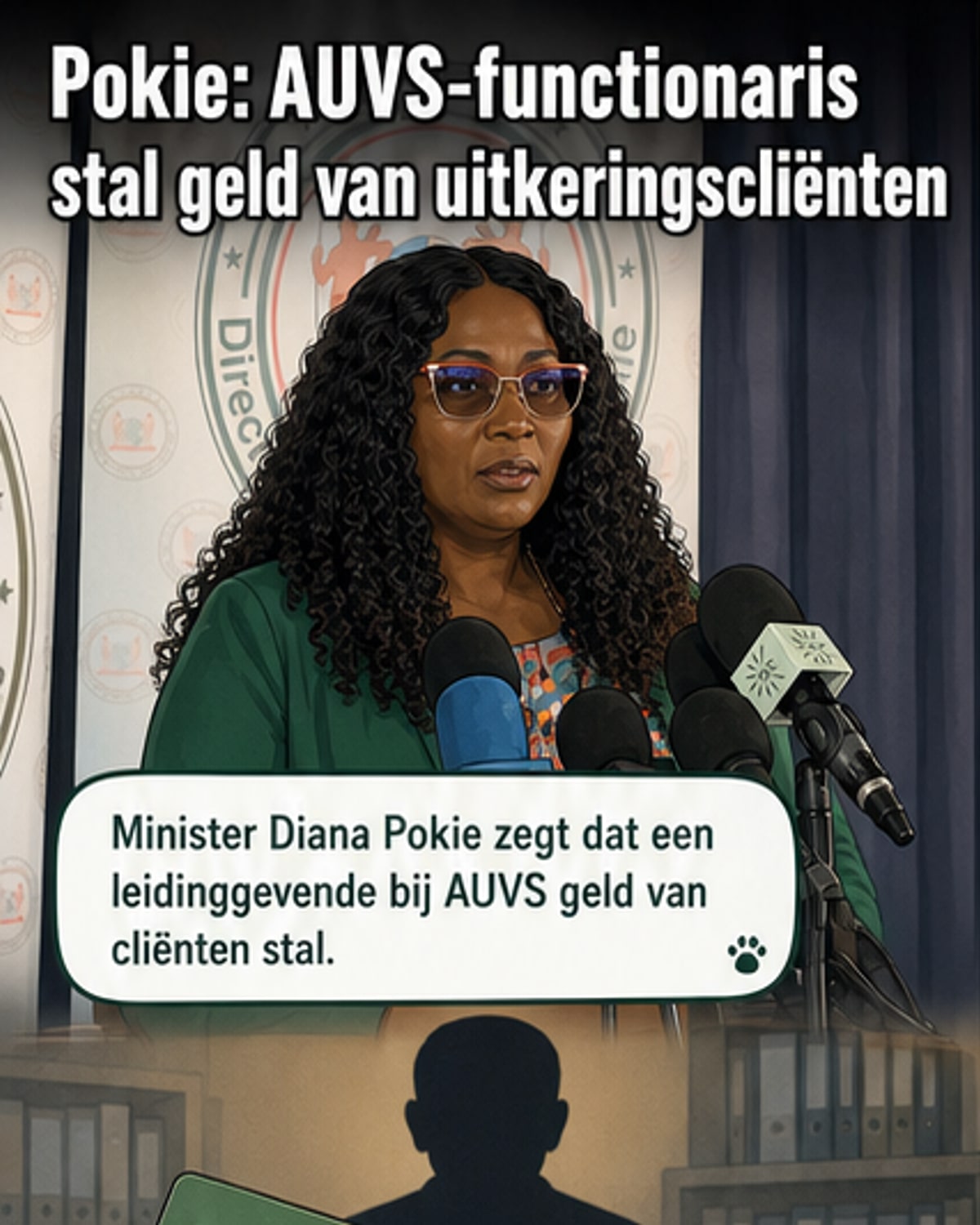 Minister ontslaat leidinggevende wegens diefstal uitkeringen