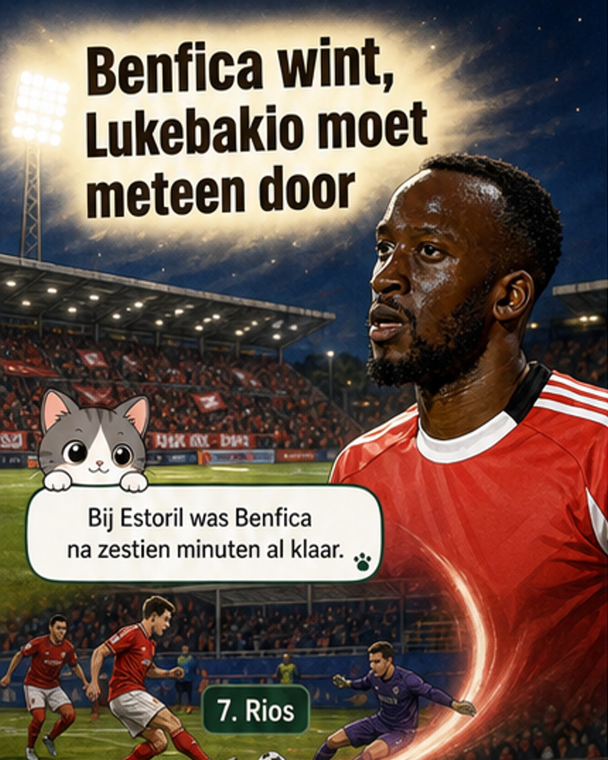 Lukebakio sluit seizoen af met zege