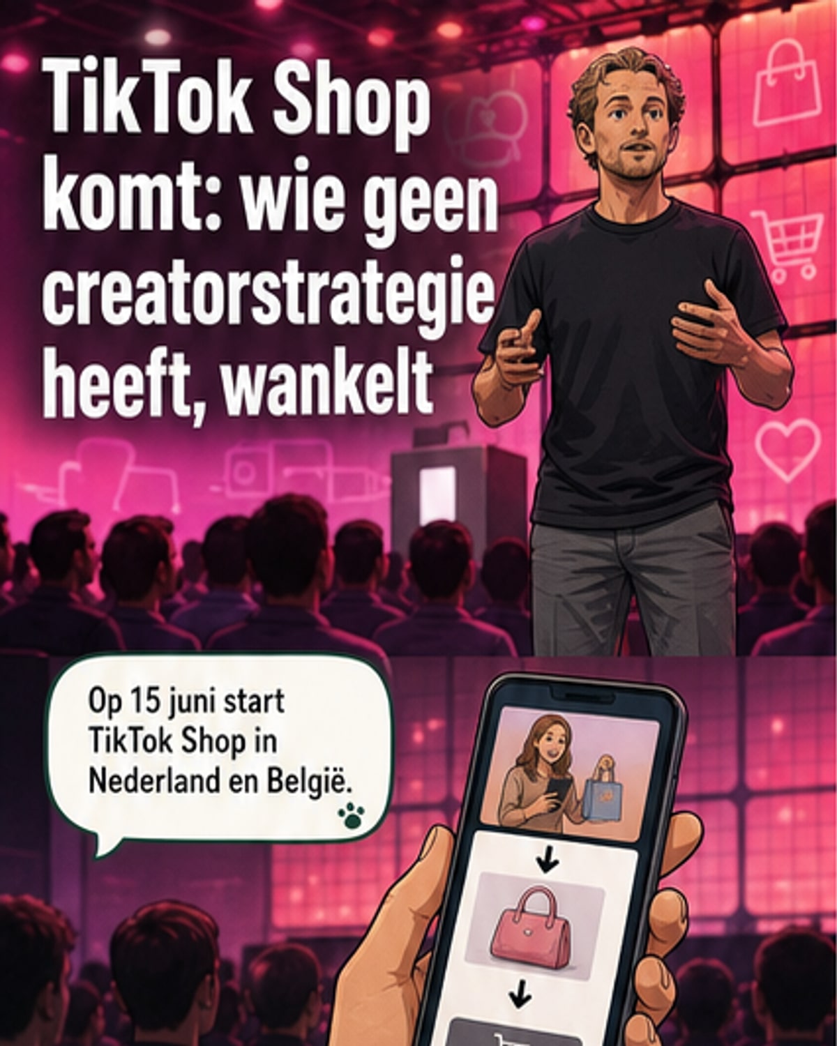 Geen creatorstrategie, geen toekomst
