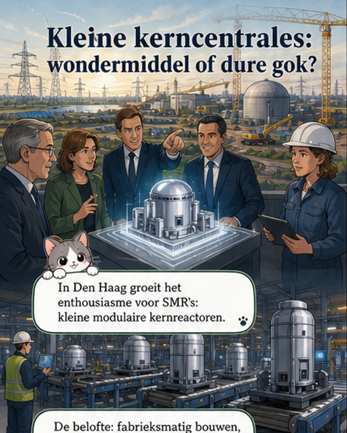 Kleine kerncentrales: oplossing of hype?
