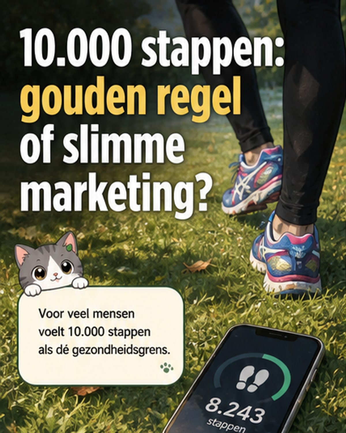 10.000 stappen: mythe of must?