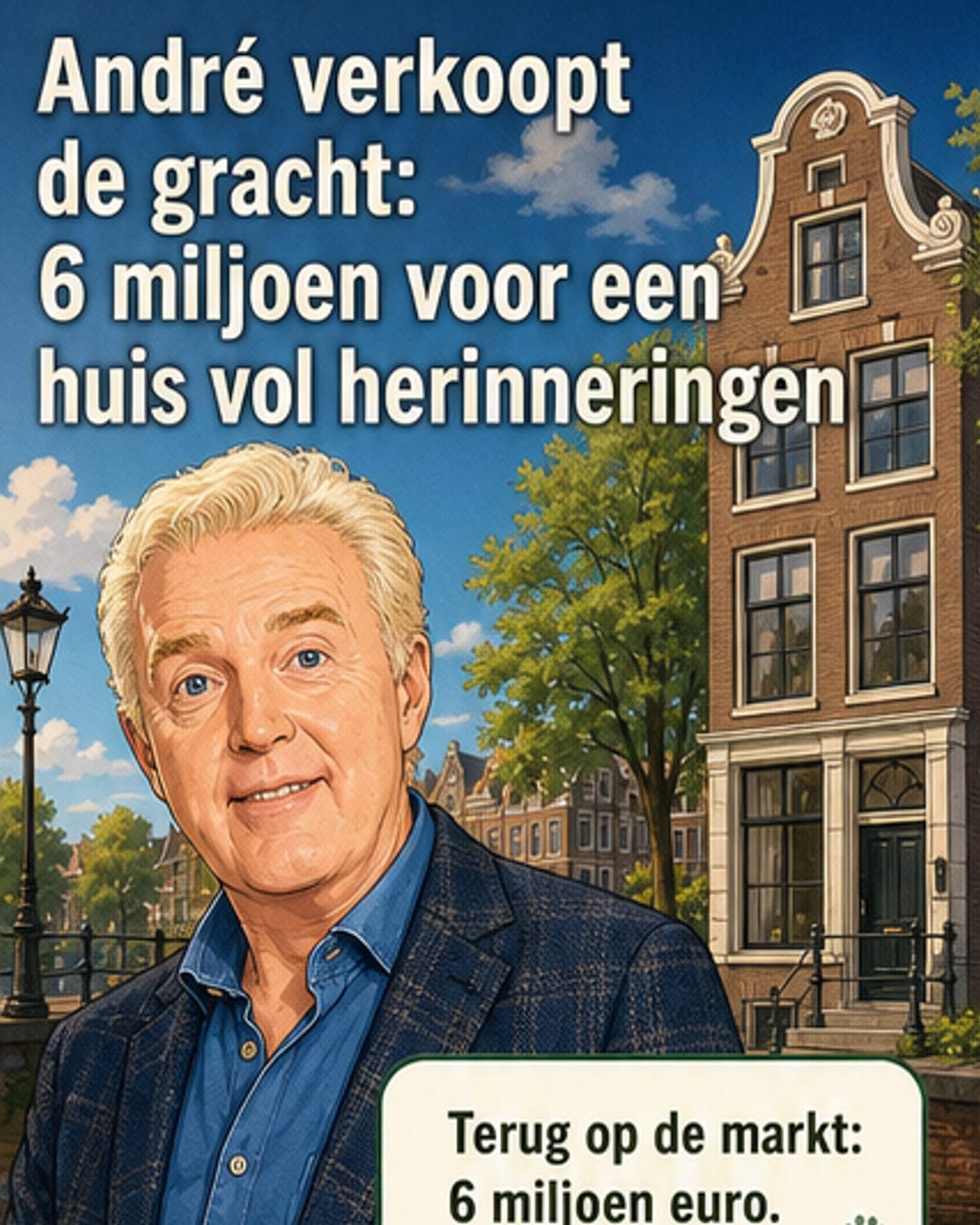 André verkoopt grachtenpand