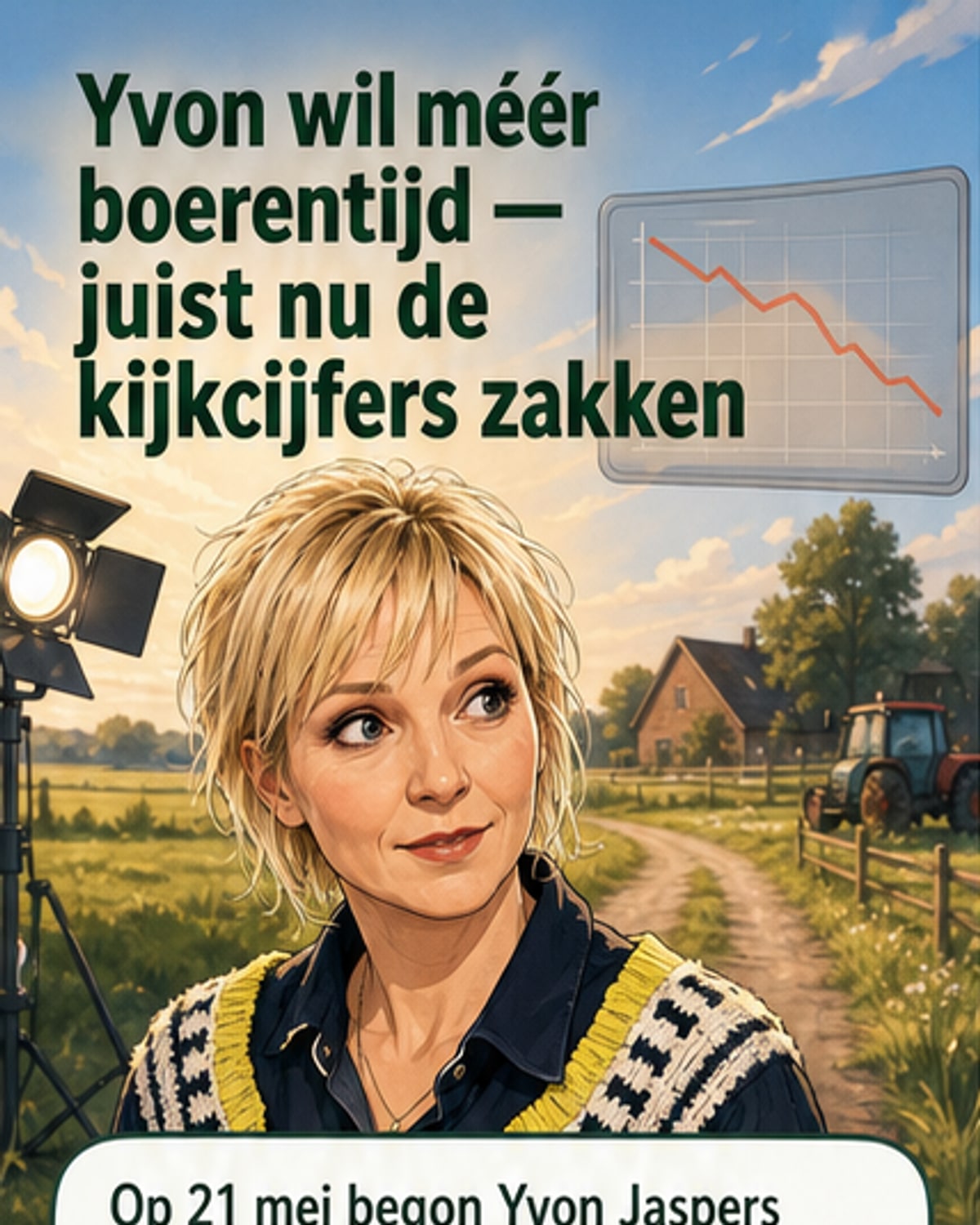 Yvon Jaspers wil meer boerenprogramma’s