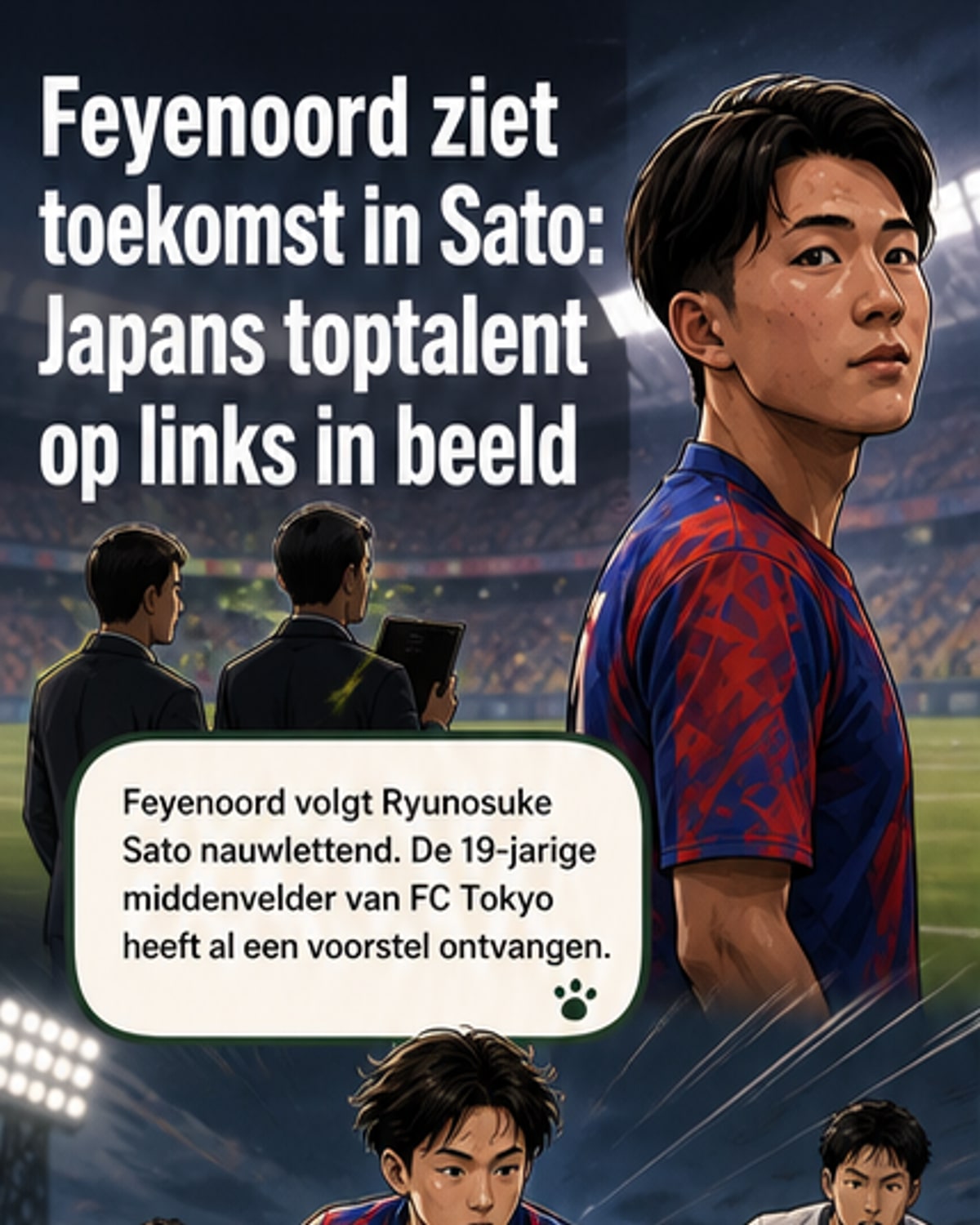Feyenoord wil Japans wonderkind