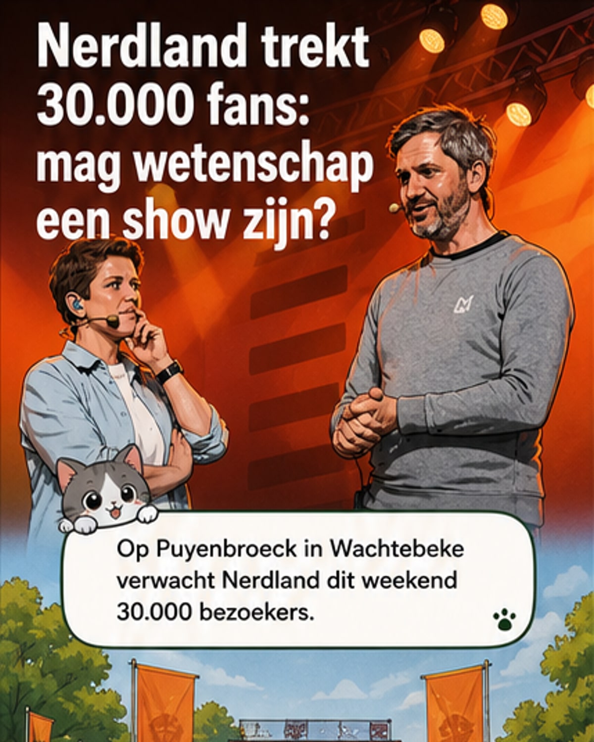 30.000 bij Nerdland: wetenschap is twijfel