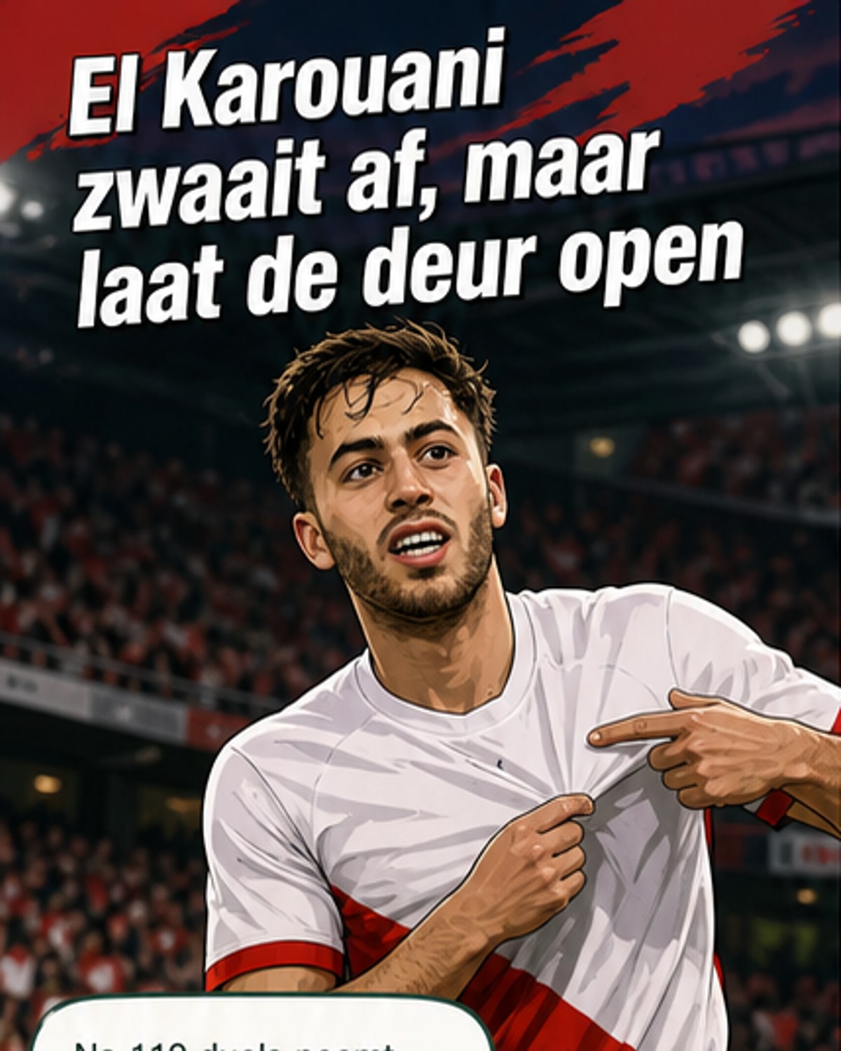 El Karouani neemt afscheid van FC Utrecht