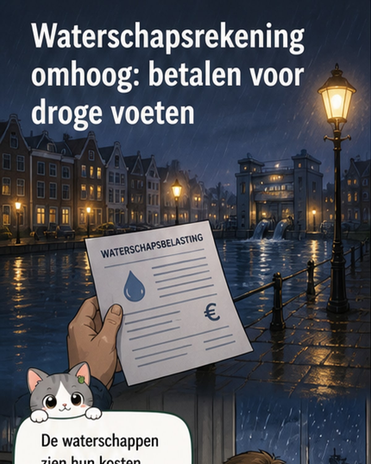 Waterschappen verwachten dubbele kosten