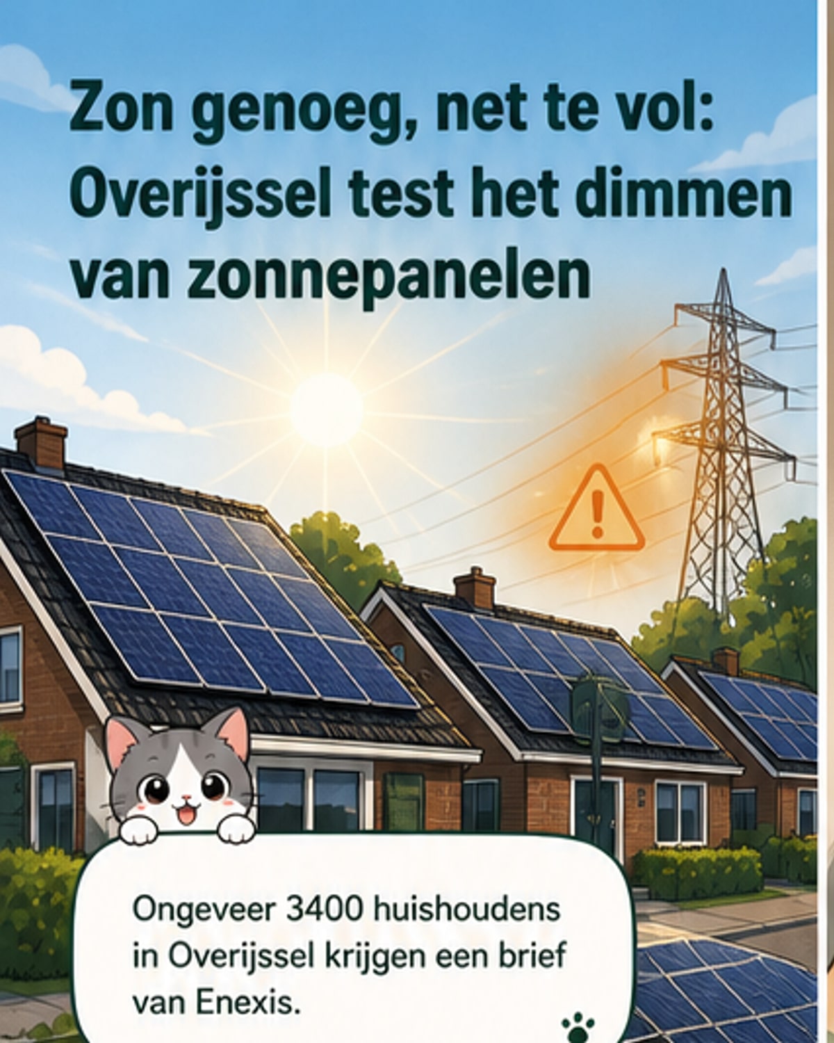 3400 huishoudens krijgen geld voor dimmen zonnepanelen