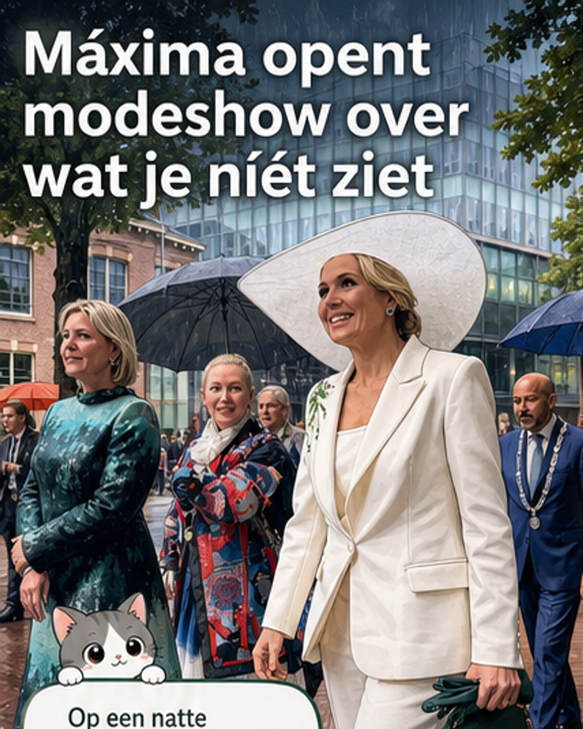 Koningin Máxima opent modebiënnale
