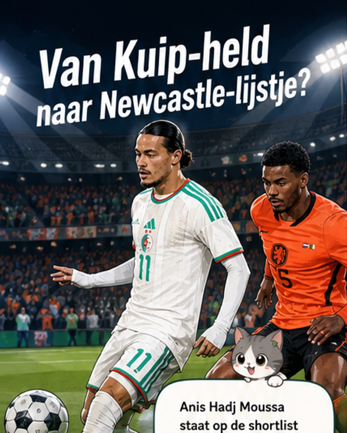 Newcastle kijkt naar Hadj Moussa