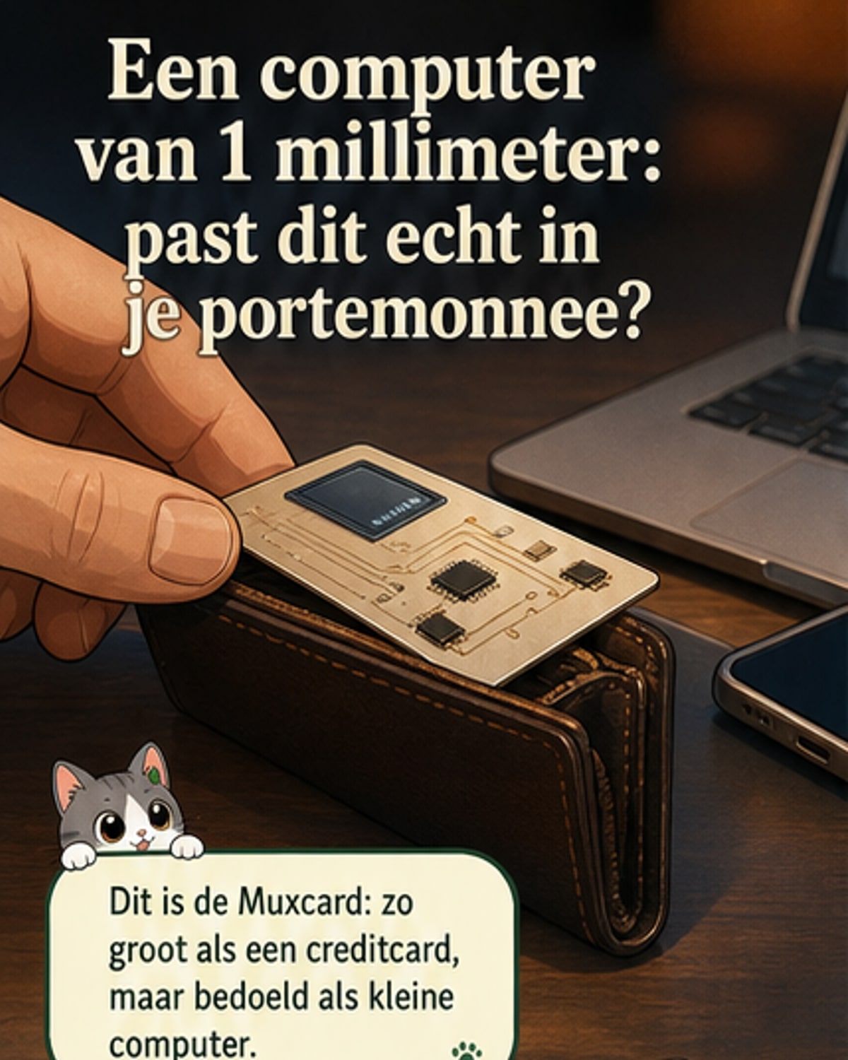 Computer zo dun als een pasje