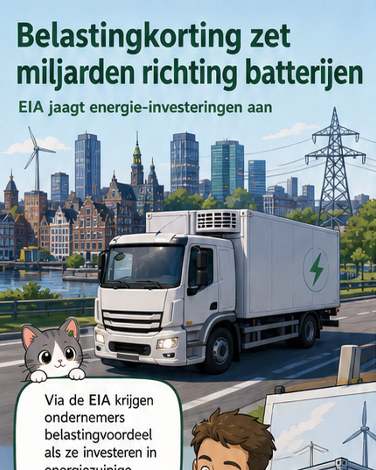 Batterijopslag trekt miljarden