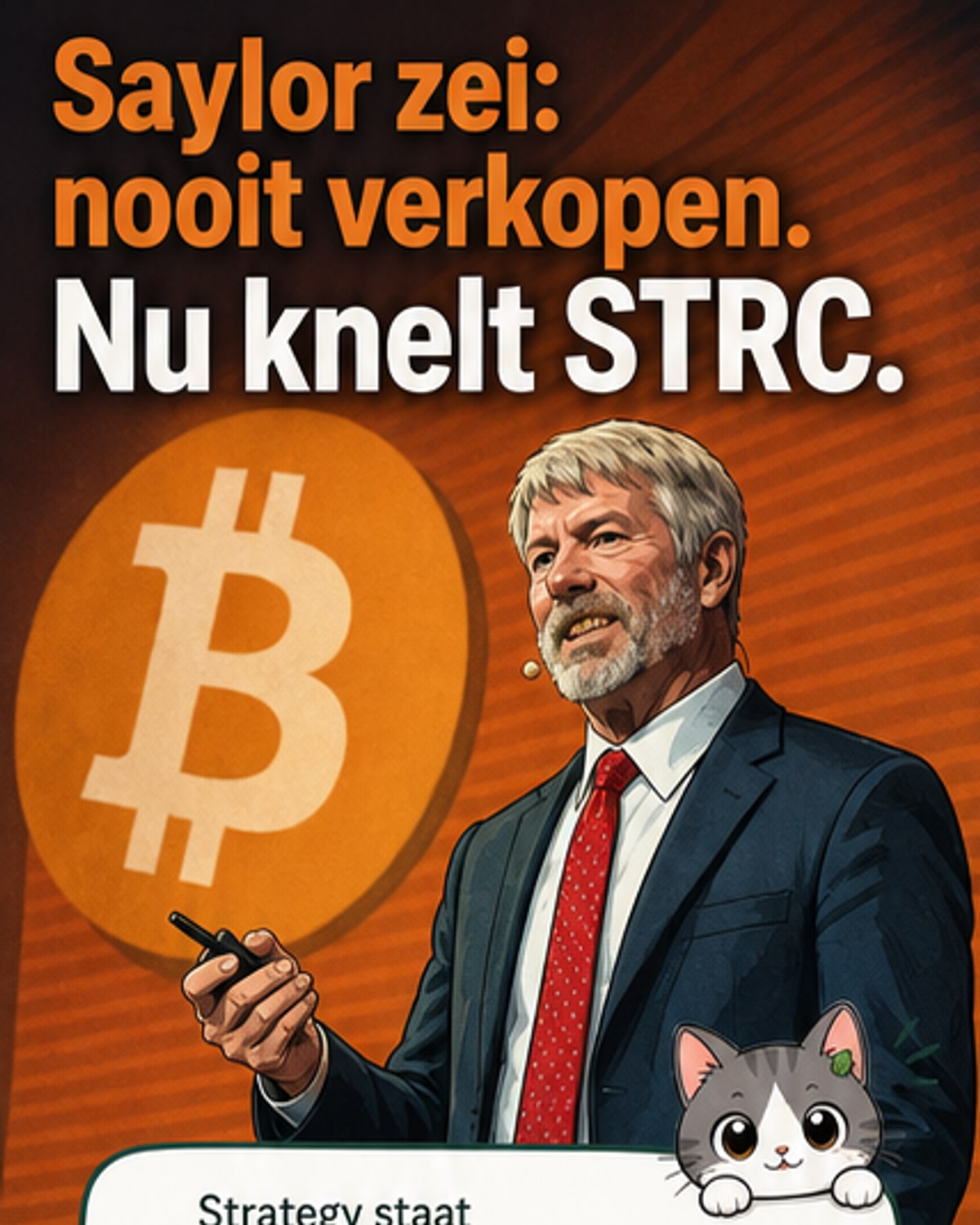 Moet Strategy opnieuw Bitcoin verkopen?