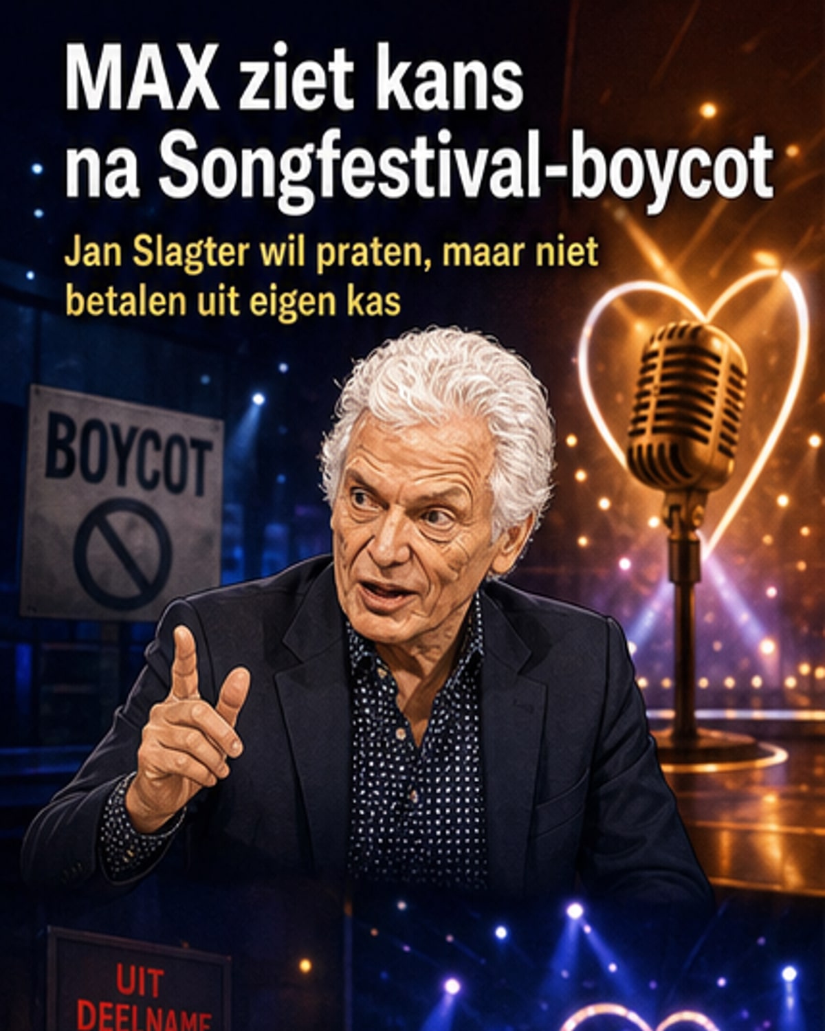 MAX wil Nederlandse inzending op Songfestival