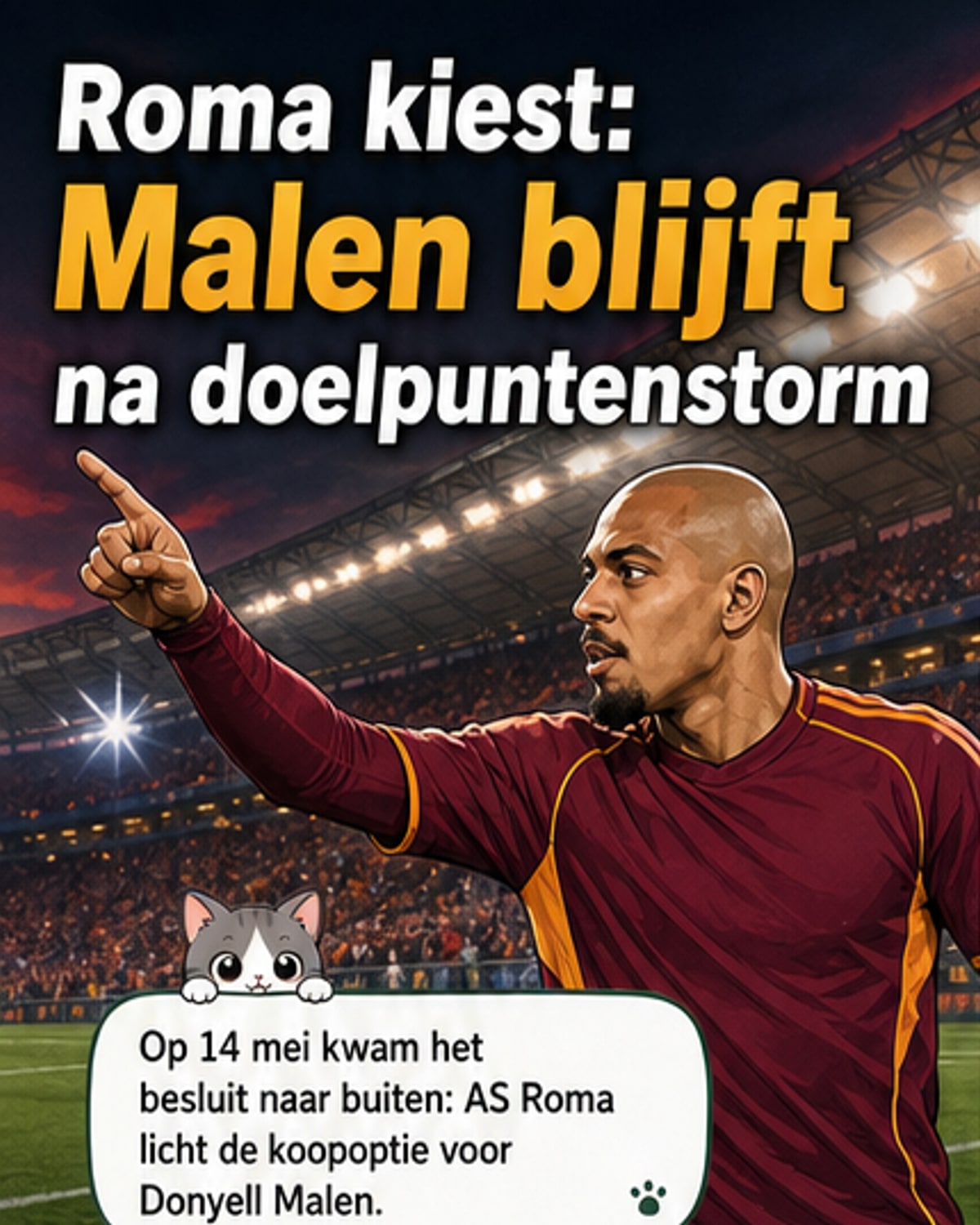 Roma koopt Malen definitief