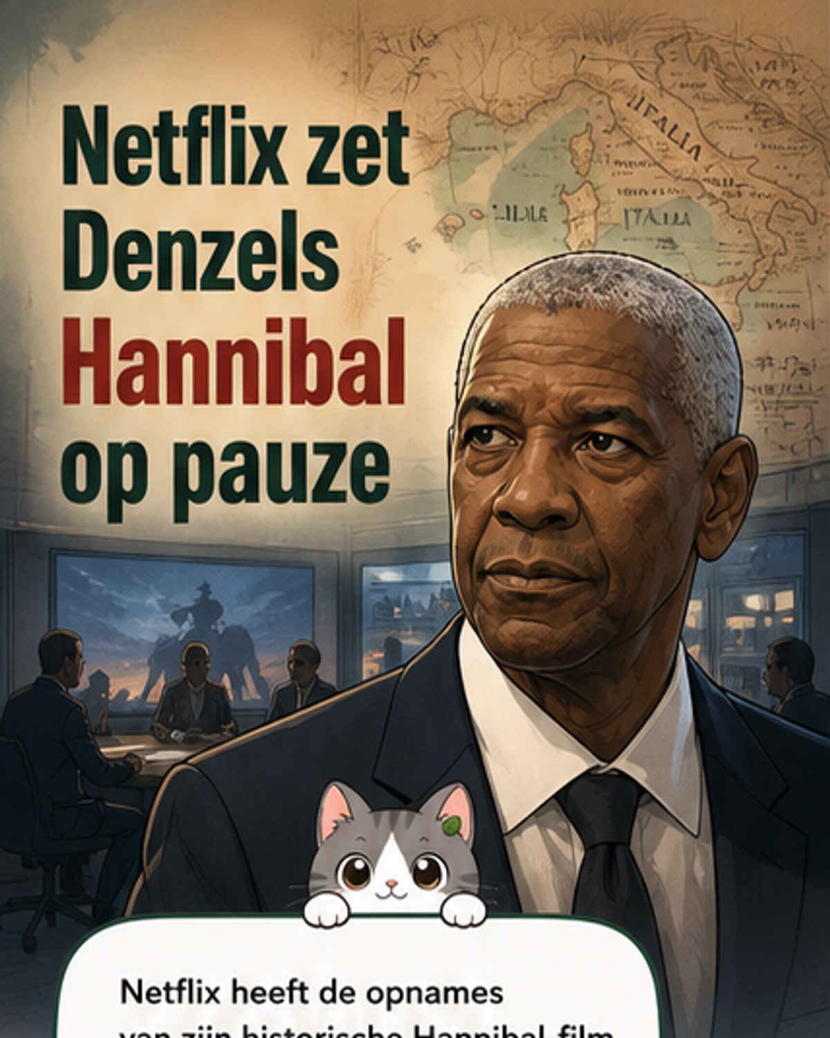 Denzel Washingtons Hannibal-film op de schop