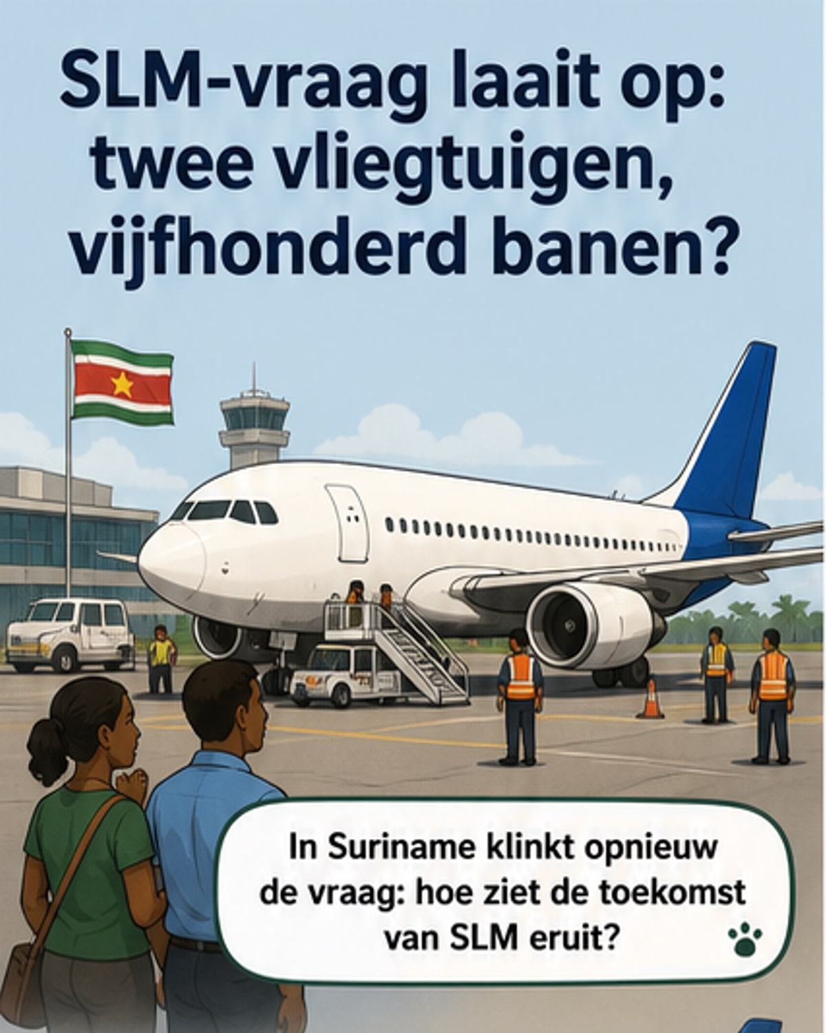 Discussie over Surinam Airways