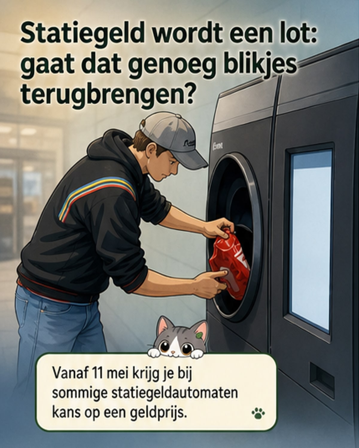 Winactie voor statiegeldblikjes