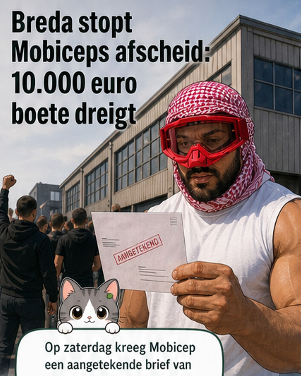 Breda blokkeert afscheidsevenement Mobicep