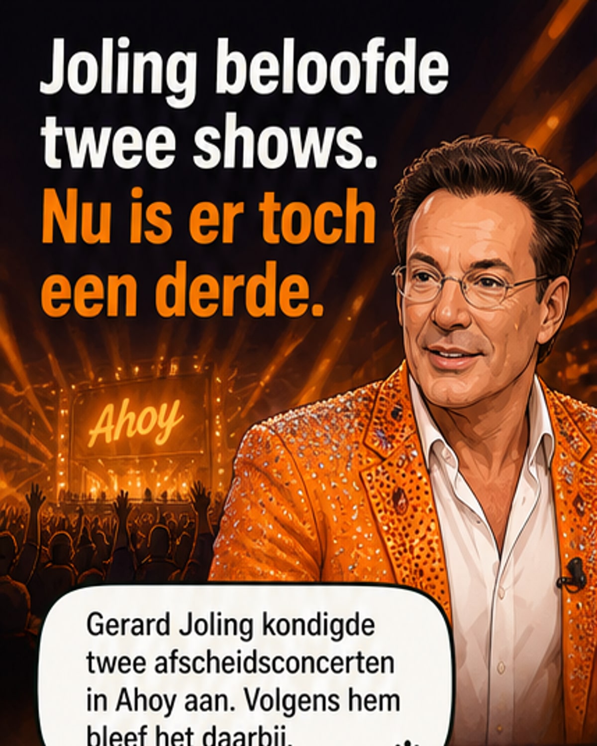 Gerard Joling: 'Beter je huiswerk doen!'