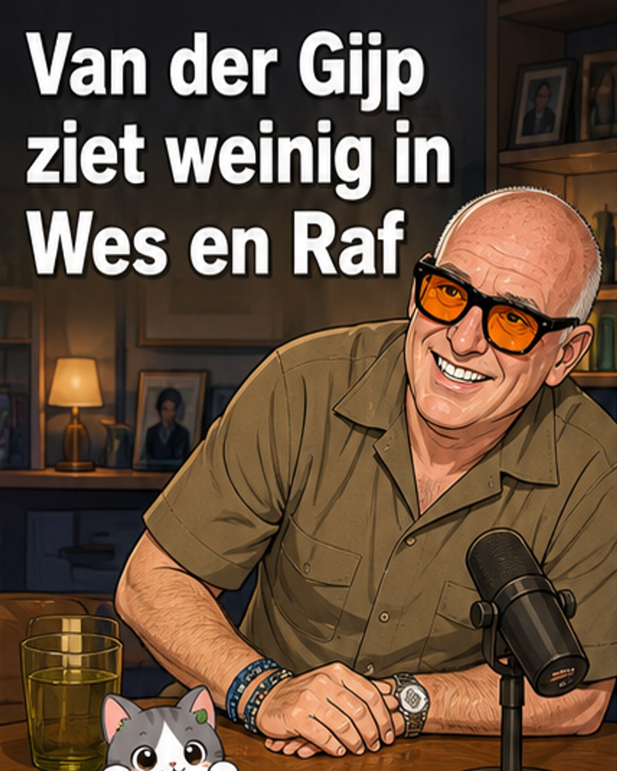 Van der Gijp: podcast Sneijder en Van der Vaart wordt niks