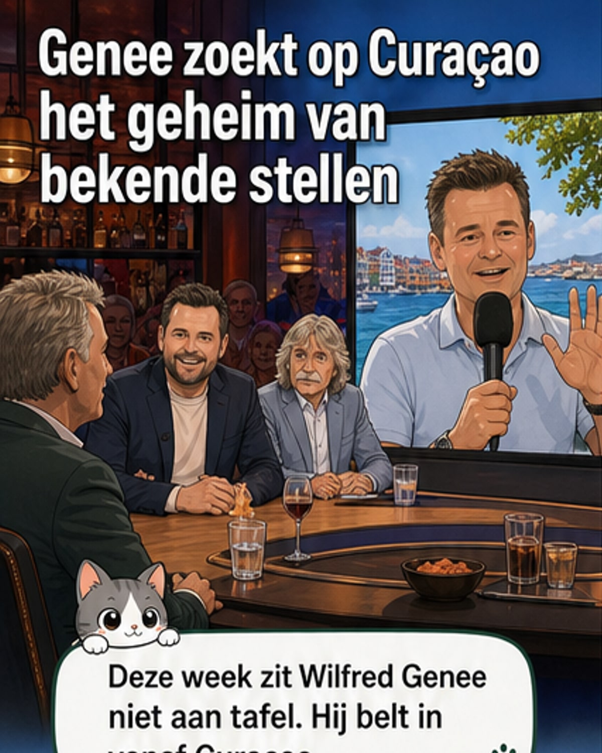 Wilfred onthult eerste gasten