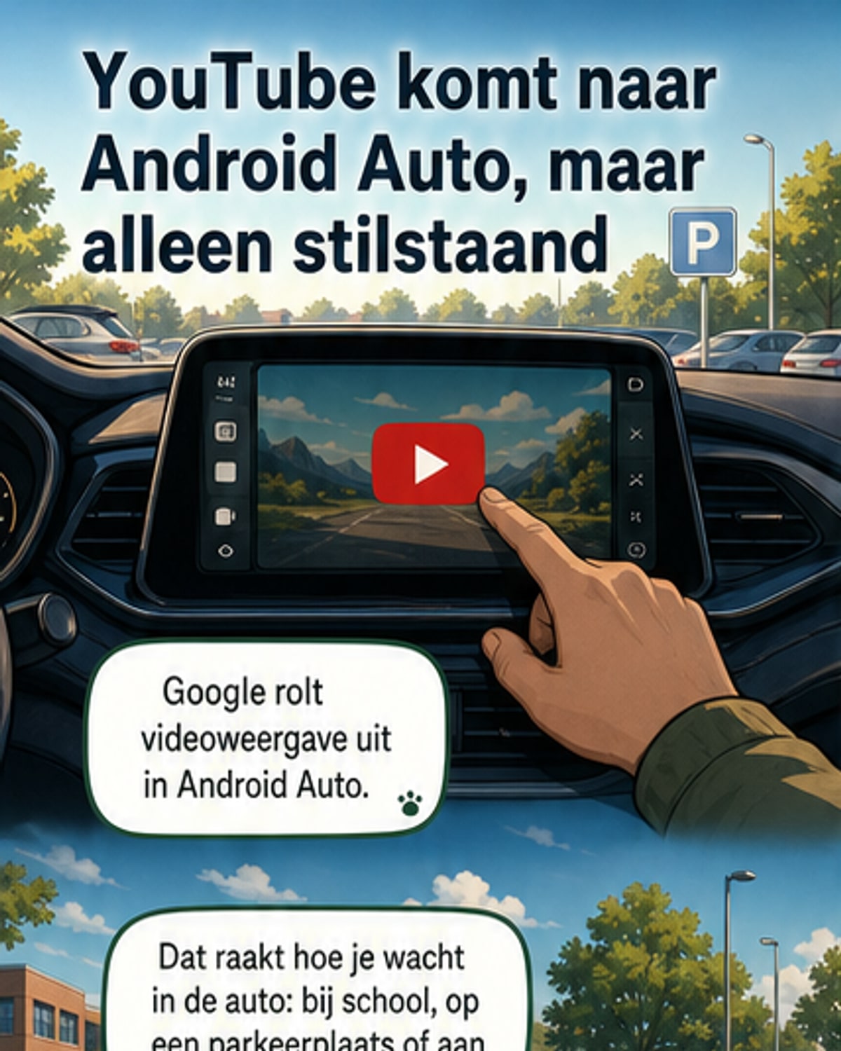 YouTube komt naar Android Auto