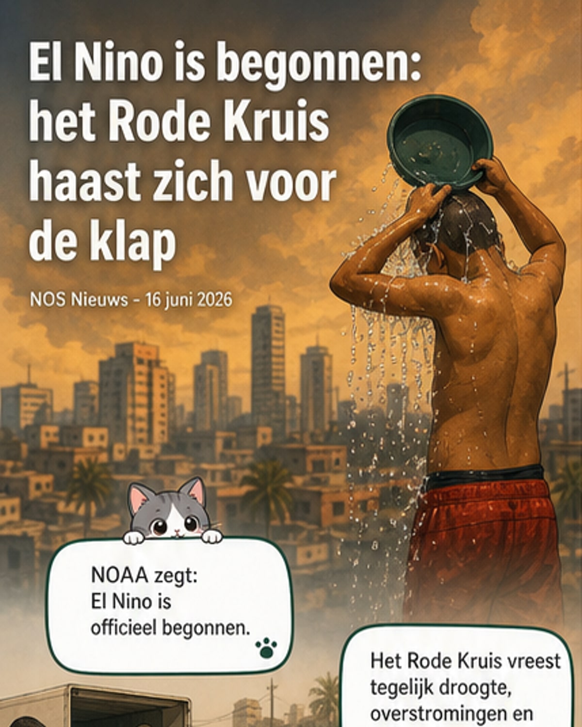 El Niño dreigt wereldwijde voedselcrisis te verergeren