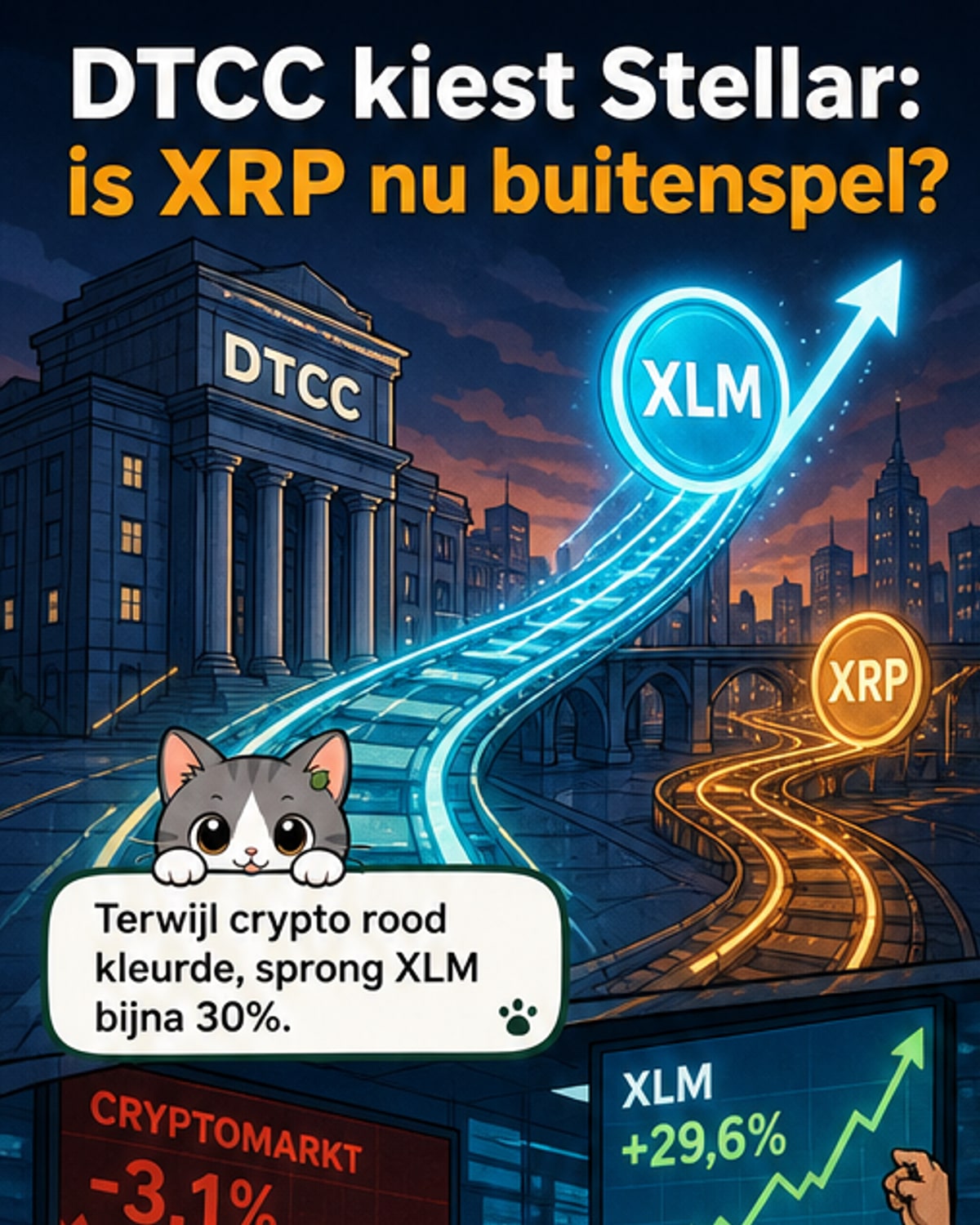 Stellar-sprong na DTCC-keuze